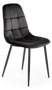 Halmar K417 stolička čierna velvet