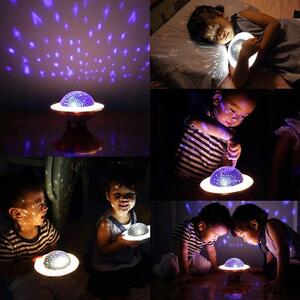 Bestent LED Bluetooth nočná lampa UFO