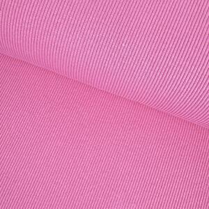 Metráž Patent 2x2 úzky - Ružová pink