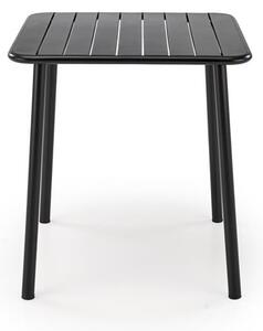 Halmar BOSCO KWADRAT stôl záhradný 70/70/76 cm, kov čierny