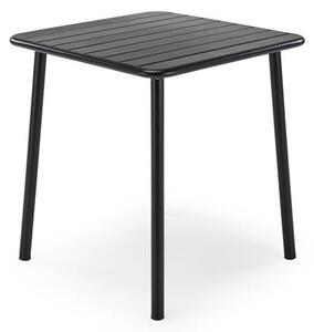 Halmar BOSCO KWADRAT stôl záhradný 70/70/76 cm, kov čierny