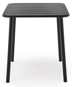 Halmar BOSCO KWADRAT stôl záhradný 70/70/76 cm, kov čierny