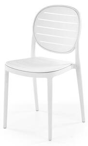 Halmar K529 stolička, PVC, biela
