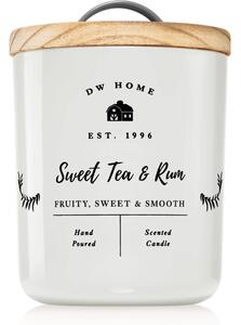 DW Home Farmhouse Sweet Tea & Rum vonná sviečka 241 g