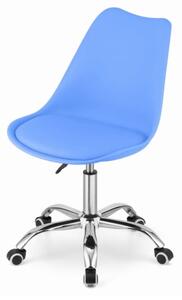Bestent Kancelárska stolička modrá škandinávsky štýl BASIC