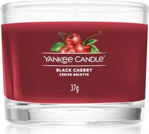 Yankee Candle Black Cherry votívna sviečka glass 37 g