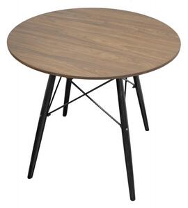 Bestent Jedálenský stôl 80cm Anello Dark Ash