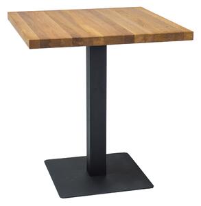 Jedálenský stôl Puro / Dubová dýha Prevedenie: 76 x 60 x 60 cm