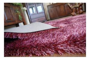 Luxusný kusový koberec Shaggy Love slivkový 250x350cm