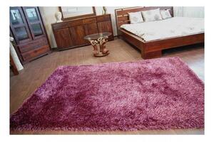Luxusný kusový koberec Shaggy Love slivkový 250x350cm