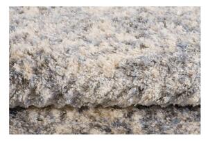 Kusový koberec shaggy Mesut krémovo modrý 160x229cm