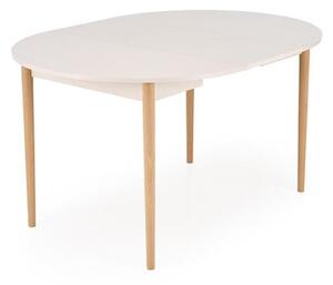 Halmar PIVOT jedálenský stôl rozkladací 102-142x102x75, kašmír/ prírodný