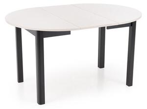 Halmar RINGO jedálenský stôl, 102(142)/102/76 cm, MDF dyha kašmír/ čierny