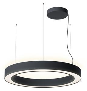 LED2 3276473DT SATURN SLIM II 80 PN-Z závesné svietidlo čierne stmievateľné