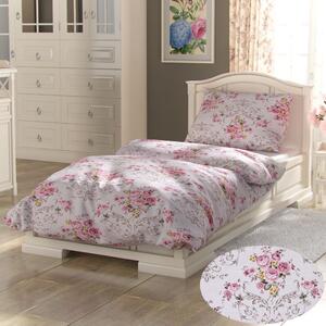 Kvalitex Klasické posteľné obliečky PROVENCE 140x200, 70x90cm Cler růžová