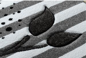 Detský kusový koberec Vtáčiky sivý 140x190cm