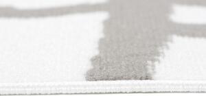 Kusový koberec PP Kiara biely 140x200cm