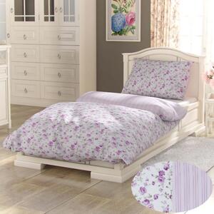 Kvalitex Bavlnené posteľné obliečky PROVENCE COLLECTION 140X200, 70x90cm VIENTO ružové