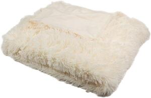 Kvalitex Luxusná deka s dlhým vlasom 150x200cm SMOTANOVÁ