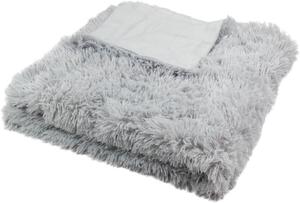 Kvalitex Luxusná deka s dlhým vlasom 150x200cm SVETLO SIVÁ