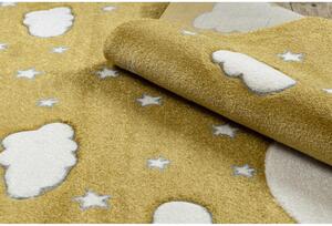 *Detský kusový koberec Mesiac žltý 120x170cm