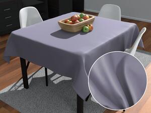 Biante Štvorcový bavlnený saténový obrus ST-016 Modrosivý 90x90 cm