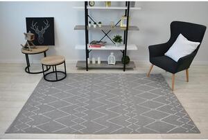 Luxusný kusový koberec Korina šedý 120x170cm