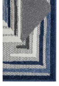 Kusový koberec Omir sivomodrý 80x150cm