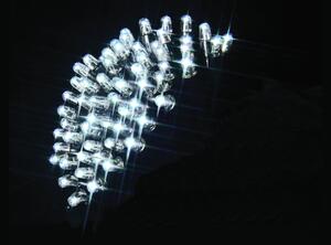 Bestent PROFI vonkajšie LED osvetlenie, 50LED, 5m, studená biela, sériové pripojenie