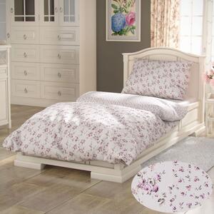 Kvalitex Bavlnené posteľné obliečky PROVENCE COLLECTION 140X200, 70x90cm ROSE fialové