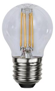 LED žiarovka E27 G45 Clear