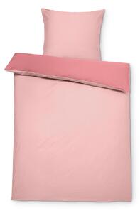 Posteľná bielizeň s bavlnou a vláknom Tencel™, štandardná veľkosť, ružová