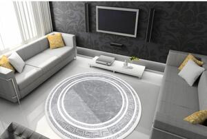 Kusový koberec Rasmus šedý kruh 200cm