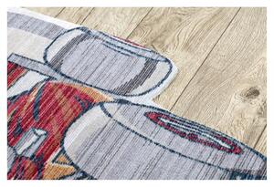 Detský kusový koberec Formula sivý 133x192cm