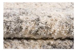 Kusový koberec shaggy Defne sivý 80x150cm