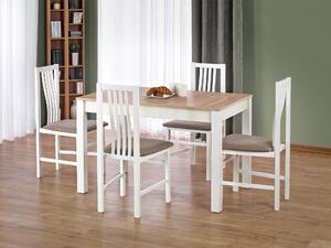 Jedálenský stôl Ksawery - dub sonoma/biela