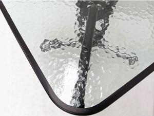 Bestent Záhradný stôl sklenený 60x60cm Speculo Black