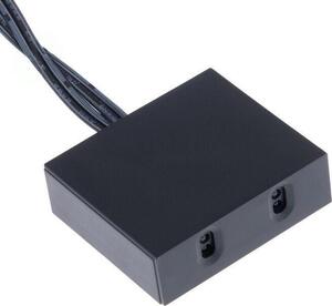 T-LED Spínač skriňový pre dvojkrídlové dvere 12/24V čierny 067173