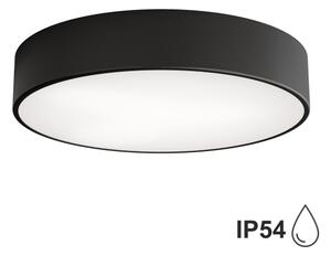 Brilagi - Kúpeľňové stropné svietidlo CLARE 3xE27/24W/230V pr. 40 cm čierna IP54