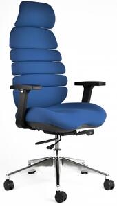 Mercury kancelárska stolička SPINE modrá s PDH