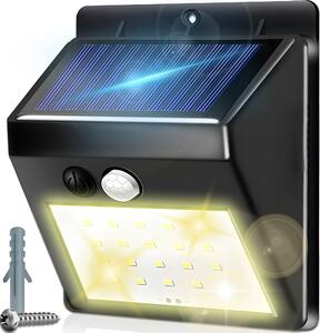 LED Solárna lampa Solárne lampa s detektorom pohybu Záhradné dekoračné osvetlenie Svetlo Nástenné Svietidlo Pouličné Svetlá Vonkajšie Vodotesné Retoo