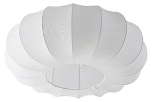 Stropné Lampa Lindby, Helin, stmievateľné, Biela, Obývacia izba, Tkanina / Textil, Škandinávsky