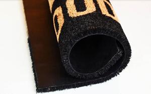 Bestent Vstupná čistiaca rohož PVC a Kokos 40x60cm Welcome Black