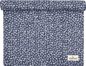 Bavlnený behúň Dahla Blue 140 x 45 cm