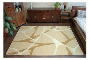 Kusový koberec Sieť krémový 140x190 140x190cm