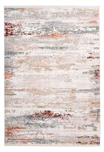 Kayoom Kusový koberec Akropolis 325 Sivá / Lososová Ružová Rozmer koberca: 80 x 150 cm
