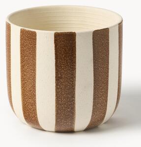 Ručne maľovaný obal na kvetináč Ellen, V 15 cm