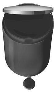 Audo (Menu) Pedálový odpadkový kôš 4 l, black