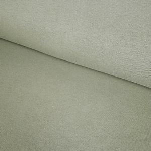 Metráž Teplákovina Uzlík Bio Bavlna Washed 375g - Zelená khaki svetlá