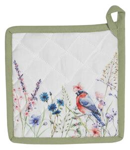 Kuchyňská bavlněná podložka pod hrnec So Floral - 20 * 20 cm - Clayre & Eef